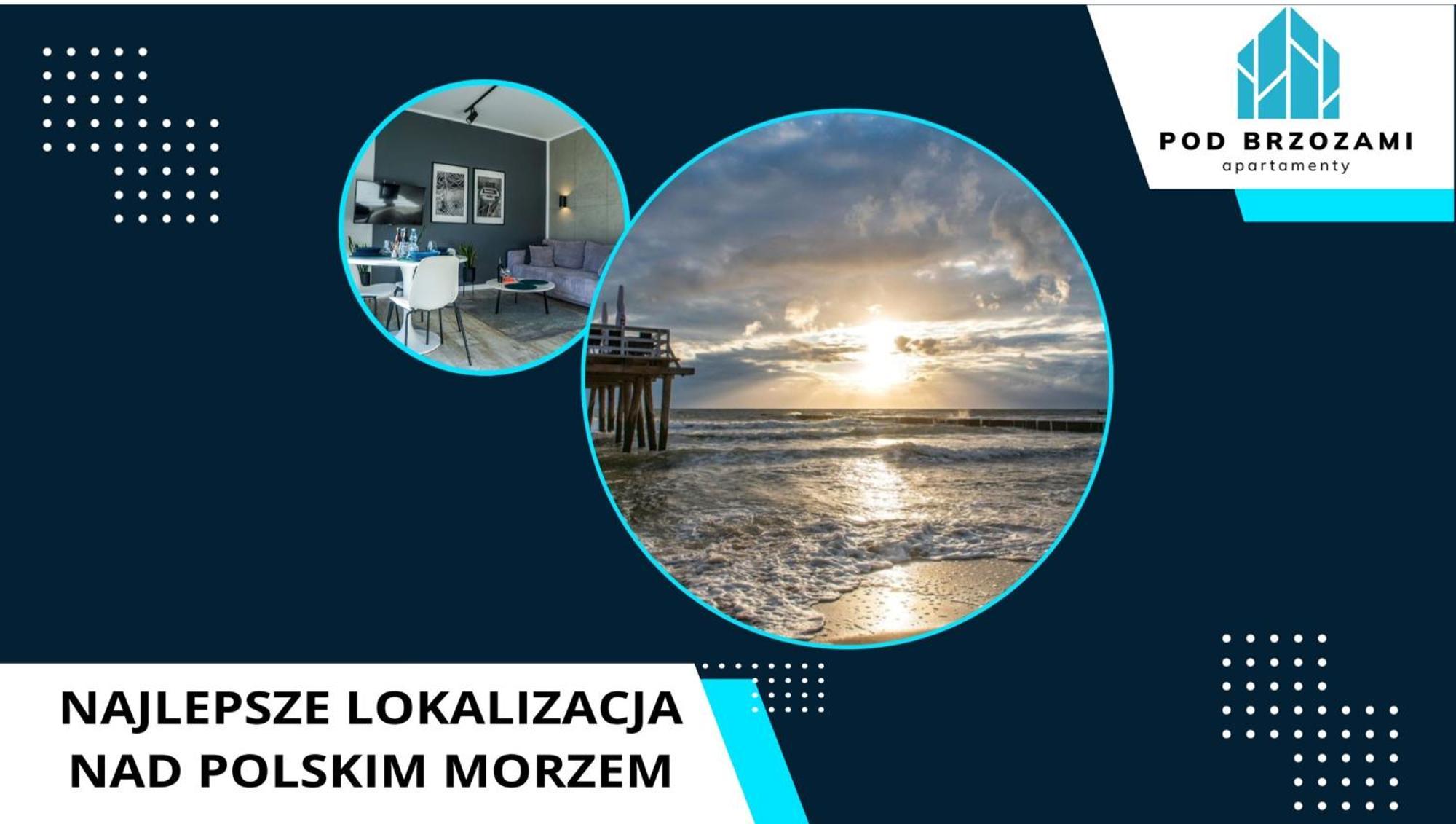 Pod Brzozami Apartamenty Dwie Sosny Ustronie Morskie Exterior foto